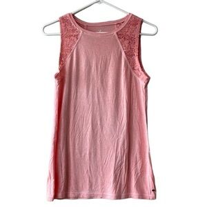 AEO Soft and Sexy Lace Shoulder Tank